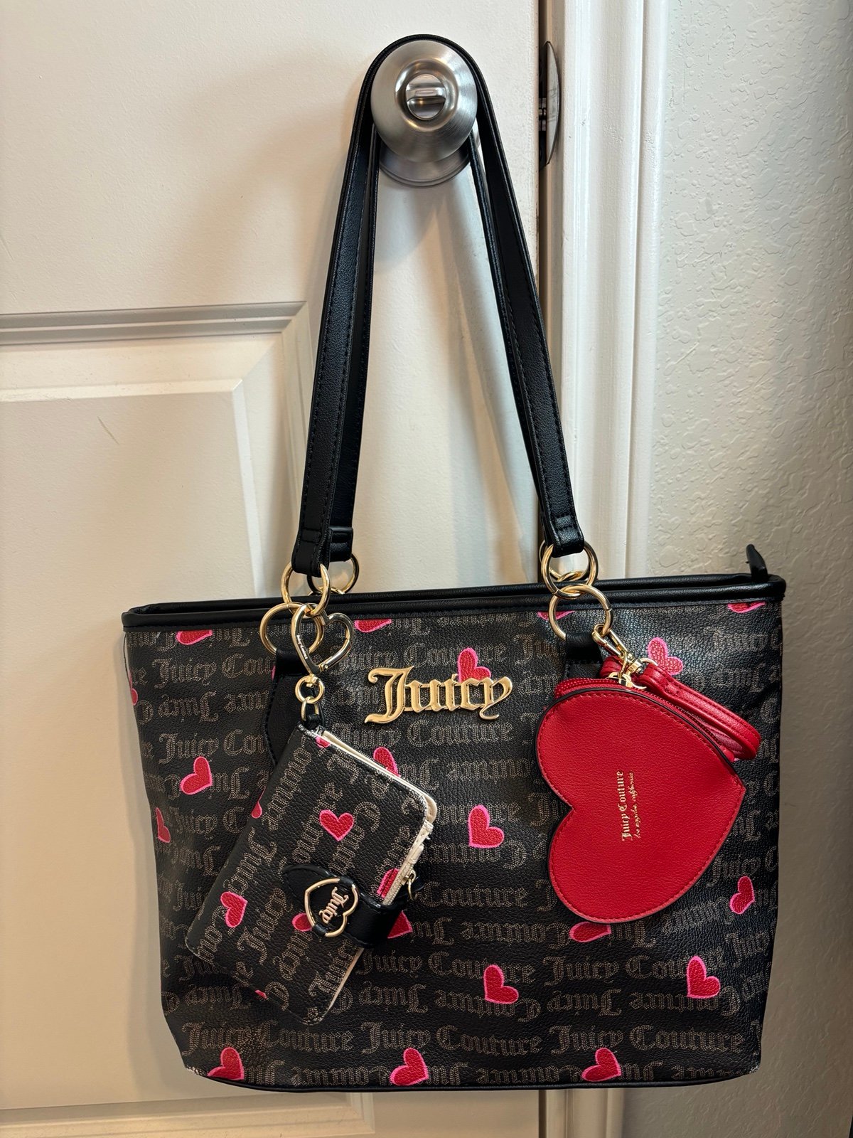 Juicy Couture valentines tote
