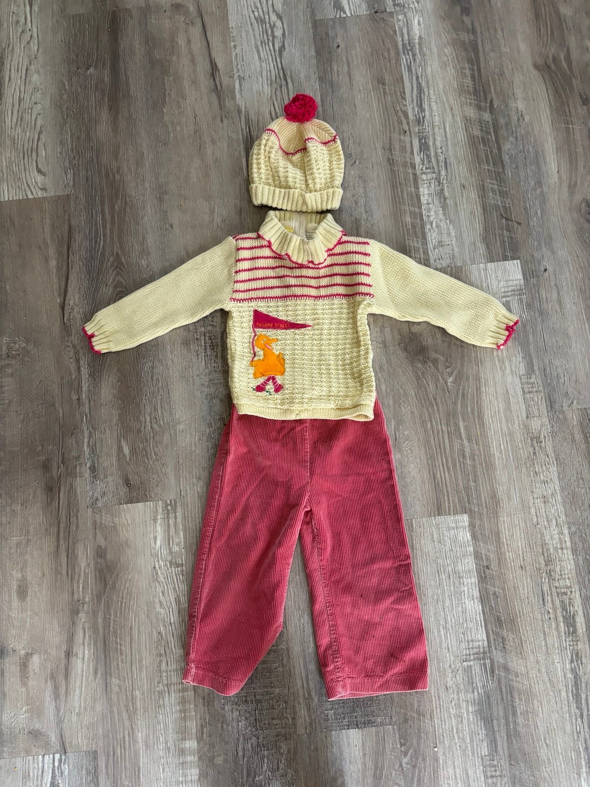 *RARE* Vintage JCPenny Sesame Street Big Bird 3 piece set