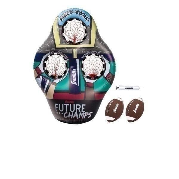 Franklin Sports Kids Inflatable Football Target Toss Throwing Game: