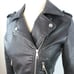 Atmosphere NY Dreamer Faux Leather Black Moto Jacket Size XS