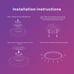 2700-6500K 30W 12 RGB+CCT WiFi+Ble+2.4G Smart Ceiling Light-M3SD