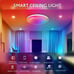 2700-6500K 30W 12 RGB+CCT WiFi+Ble+2.4G Smart Ceiling Light-M3SD