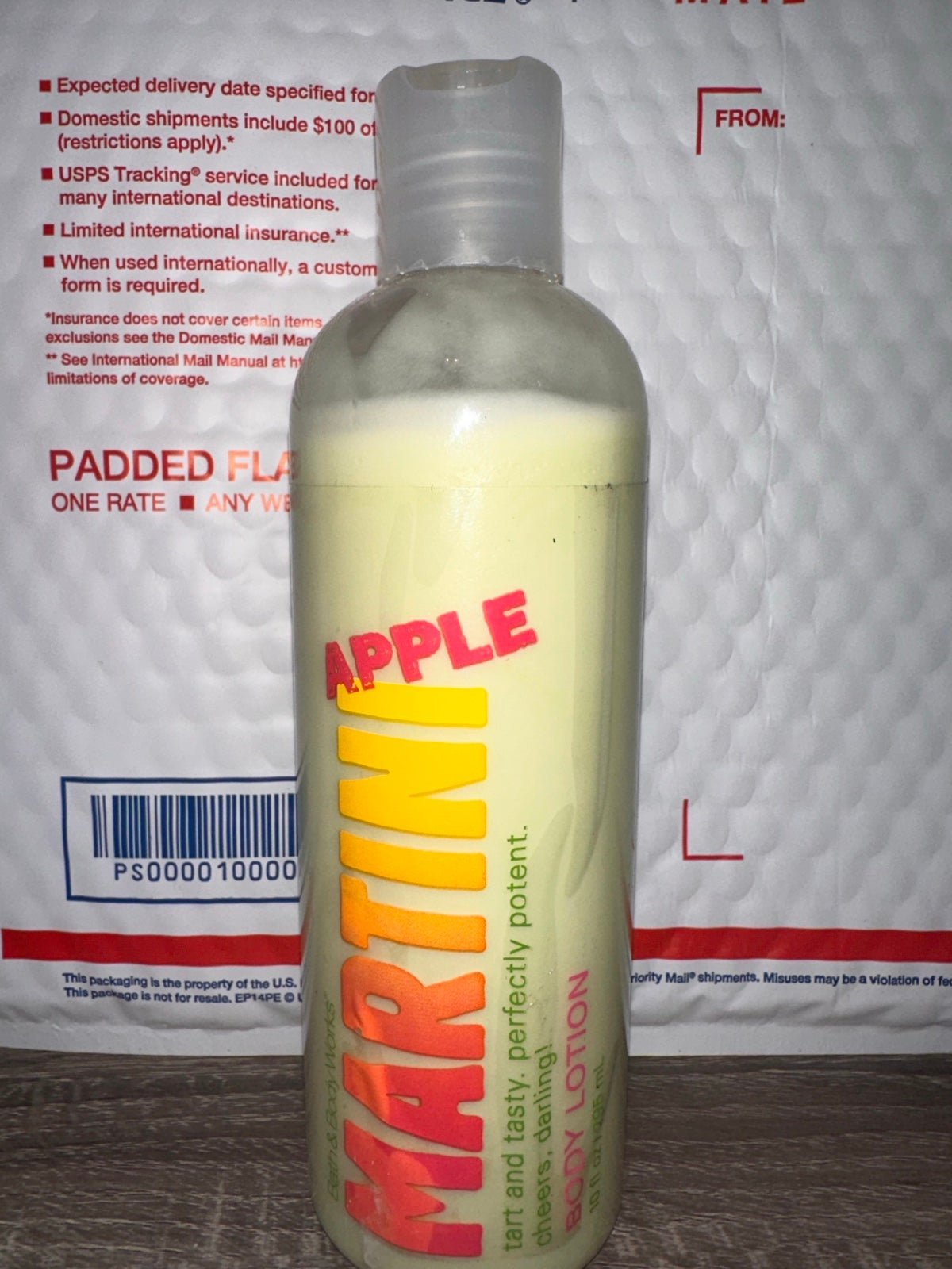 bath and body works martini APPLE lotion body temptations rare