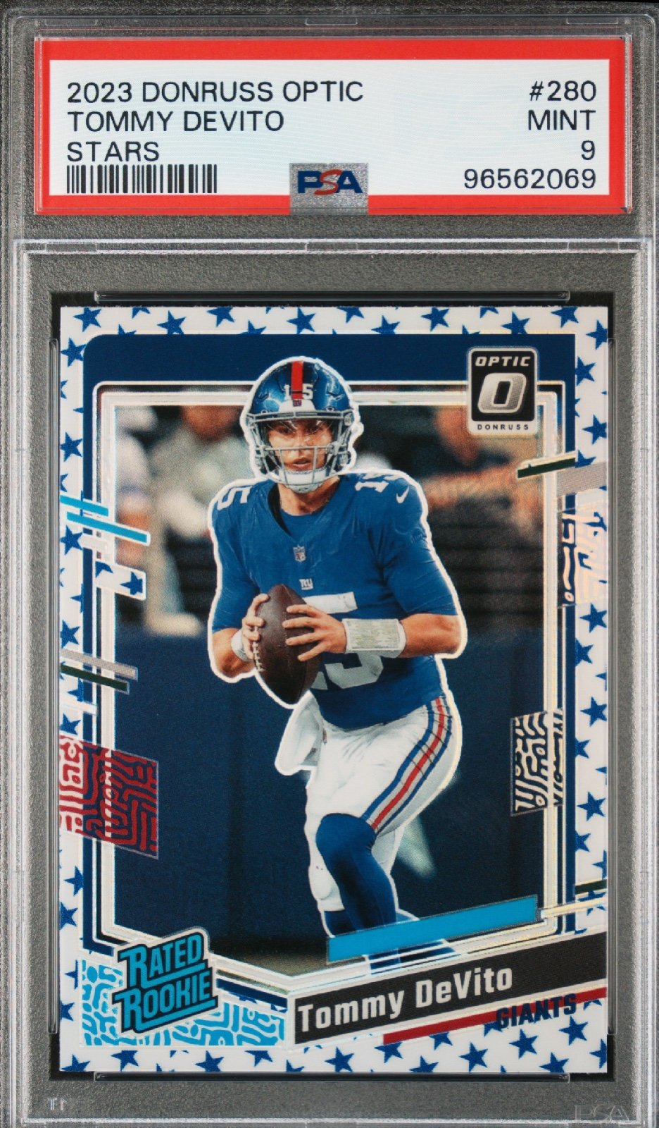 2023 PANINI DONRUSS OPTIC #280 TOMMY DEVITO STARS PSA