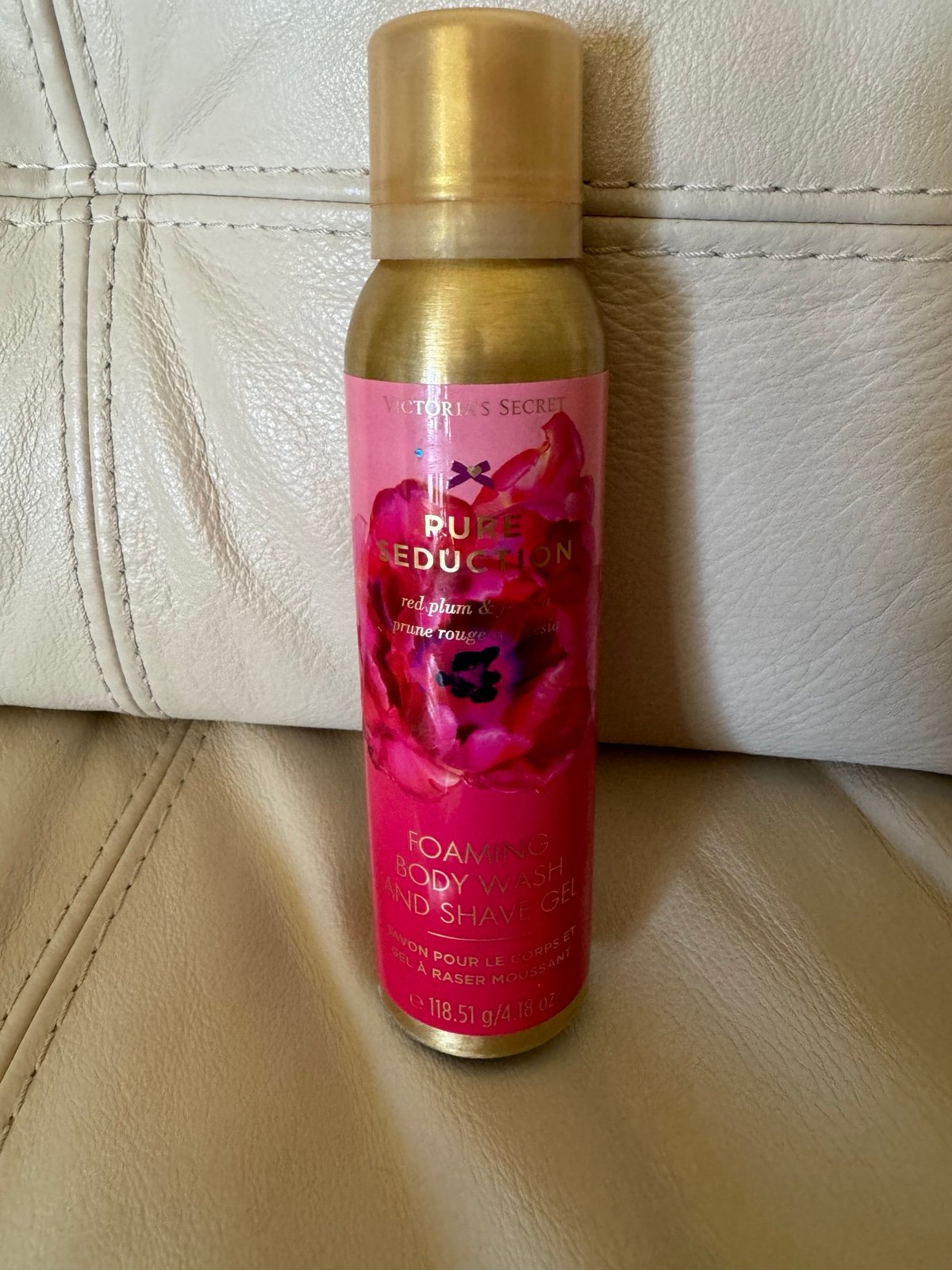 Victoria’s Secret Original Pure Seduction Foaming Body Wash Shaver Gel 4.18 oz