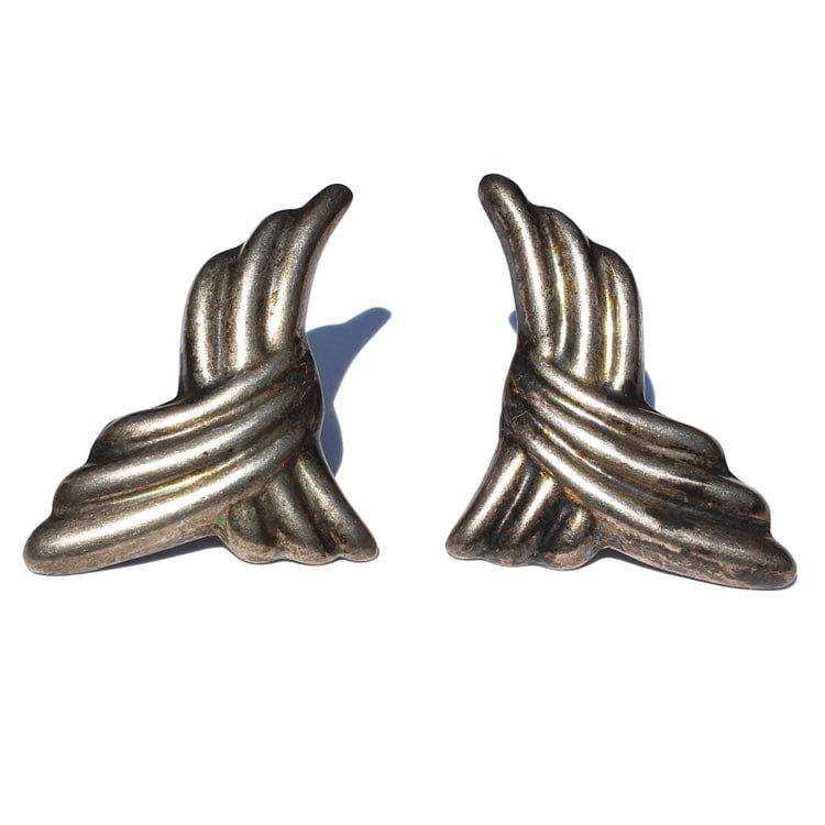 Vintage Taxco Sterling Silver Earrings