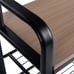 Industrial Coat Rack Shoe Bench