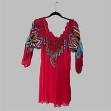 Vintage Collection southwest TUNIC Mini Dress Size Medium NWT