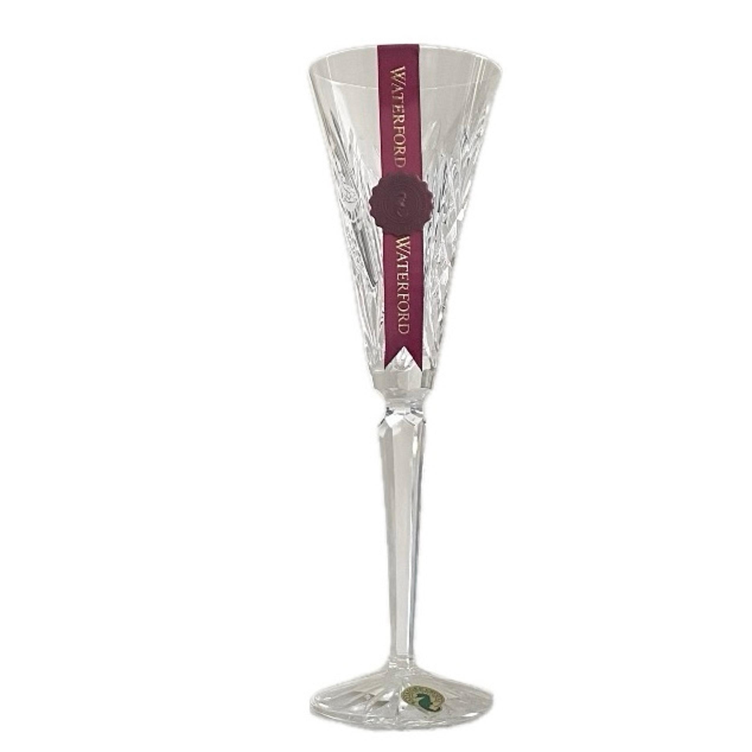 WATERFORD Crystal 1st Ed. 12 Days of Christmas Partridge Champagne Flute Glass
