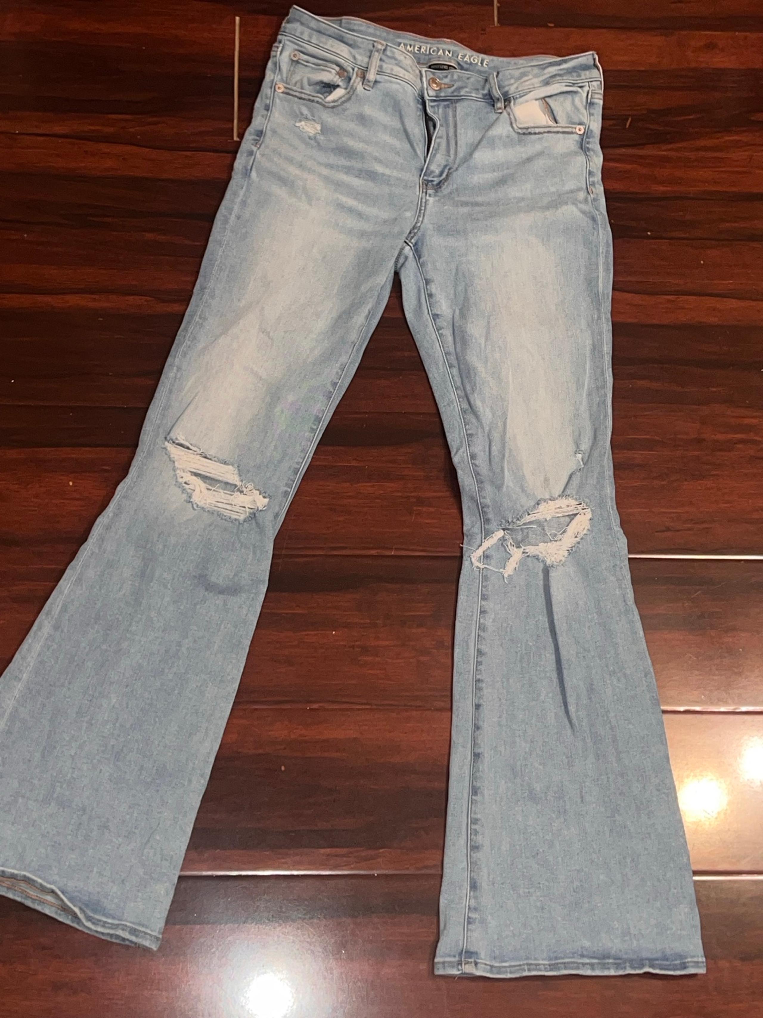 American eagle flare jeans