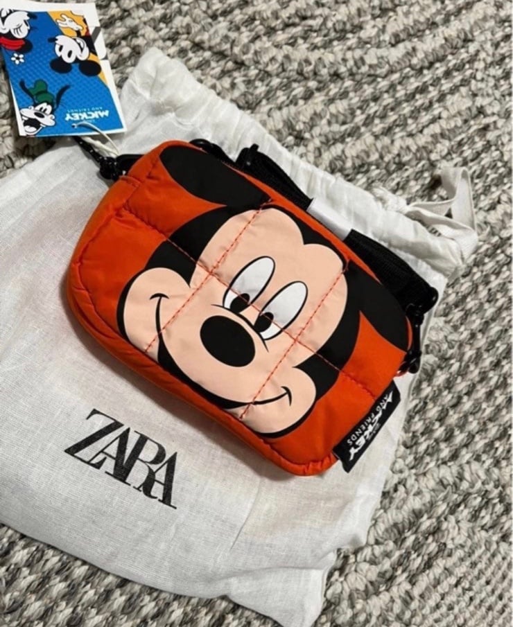 zara new Disney Mickey Mouse crossbody