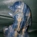 Detailed Quality Blue onyx dolphins carving w/ gift