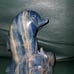 Detailed Quality Blue onyx dolphins carving w/ gift