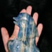 Detailed Quality Blue onyx dolphins carving w/ gift