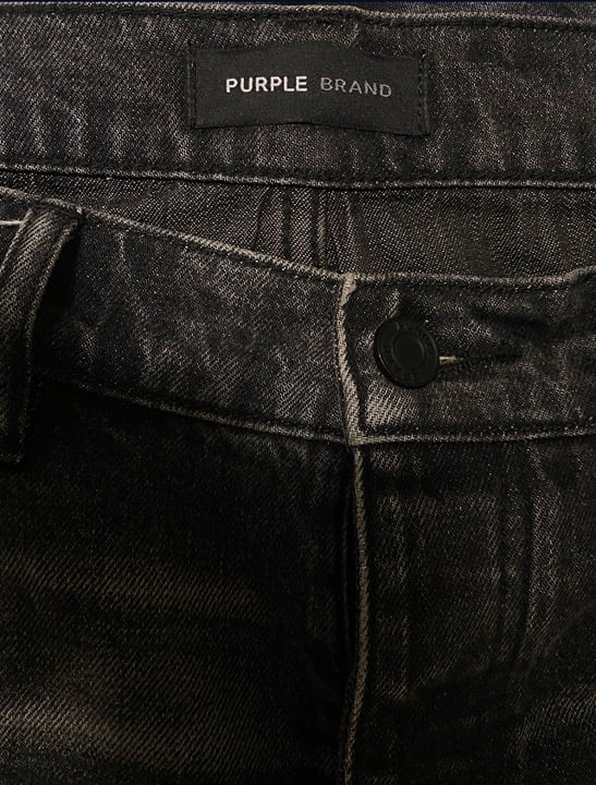 P004 Gray Purple Jeans