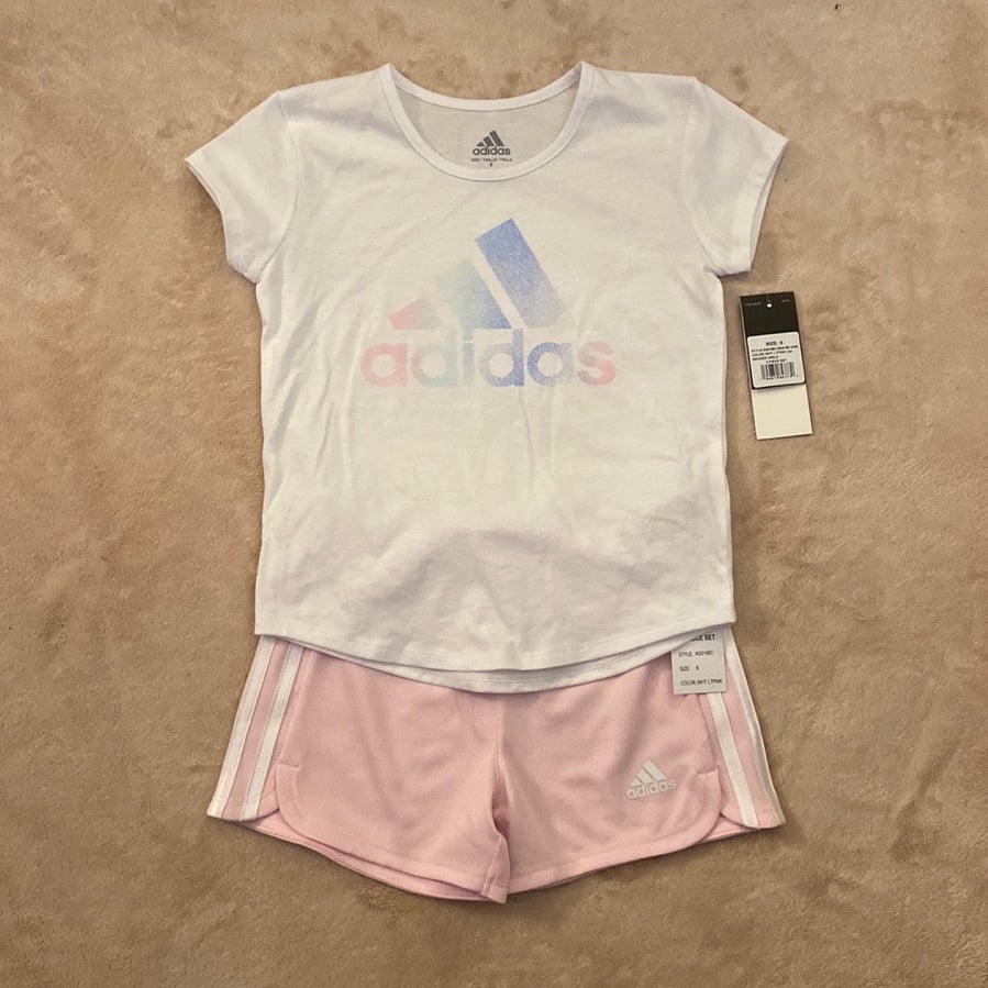 Adidas Girls Outfit Size 6