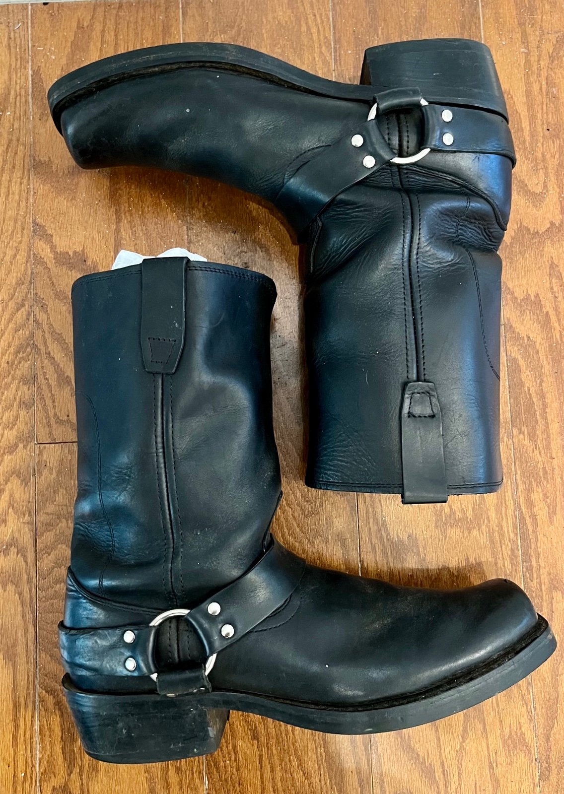 LK NU! DURANGO, men’s 13 EE, DB510, Harness, 11”motorcycle boots, black leather
