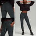 Lululemon Ready to Rulu Jogger Crop Sz 8 In Heathered Tidewater Teal / Black