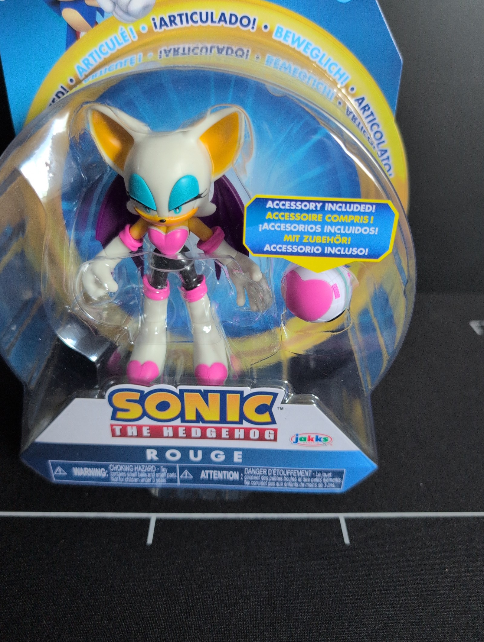 Sonic the Hedgehog Rouge the Bat Jakks Pacific Action Figure