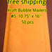 50 NEW Bags 10.75 x16 Kraft Bubble Mailers Adhesive Self-Sealing