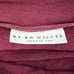 Bryn Walker Womens Knit Top Size XL Burgundy Draped Mock Neck Lagenlook Slouchy