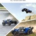 KIDOMO 1:18 Scale Brushless RC Car - 60KM/H All Terrain High-Speed & Off-Road Re