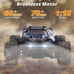 KIDOMO 1:18 Scale Brushless RC Car - 60KM/H All Terrain High-Speed & Off-Road Re