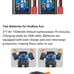 KIDOMO 1:18 Scale Brushless RC Car - 60KM/H All Terrain High-Speed & Off-Road Re