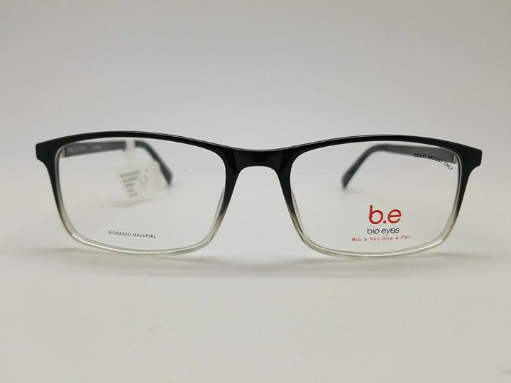 1 Unit NEW Bio Eyes BE26 Black Gradient Eyeglasses Frames 54-18-140 #338