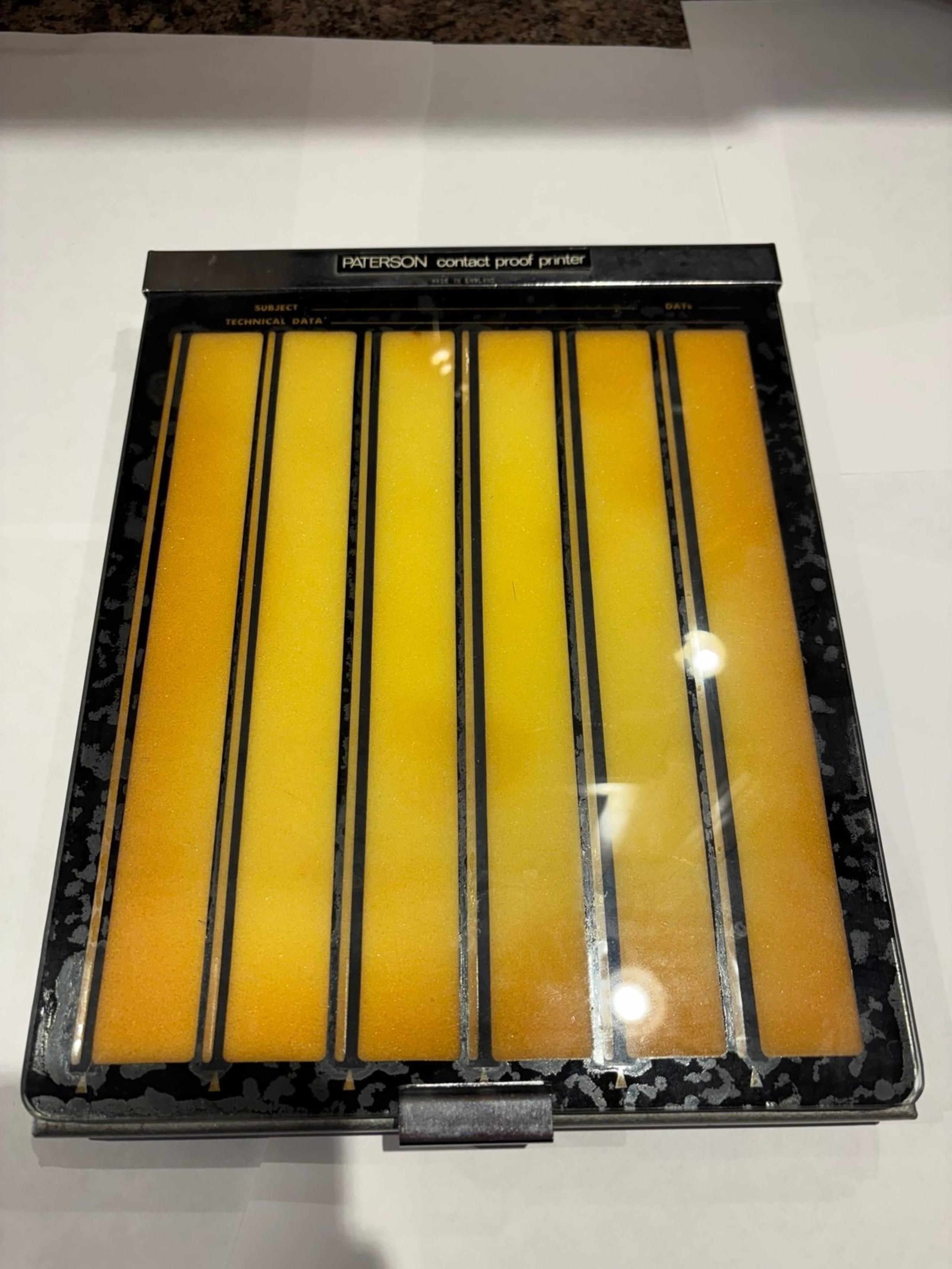 Paterson Contact Proof Printer Canon Nikon Photography Dark Room
