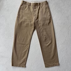 SCYE BASICS Chino Pants, Beige, Size 36