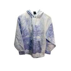 Nike Icon Clash Training Pullover Hoodie Women XS Blue Purple Tie Dye DQ1140