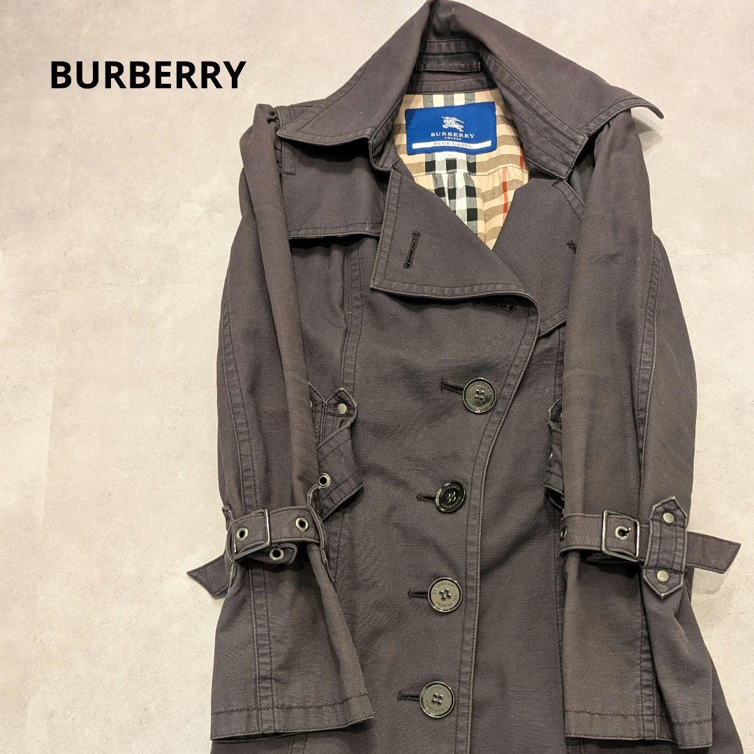 バーバリーブルーレーベルBURBERRY BLUE LABEL ウールチェスター