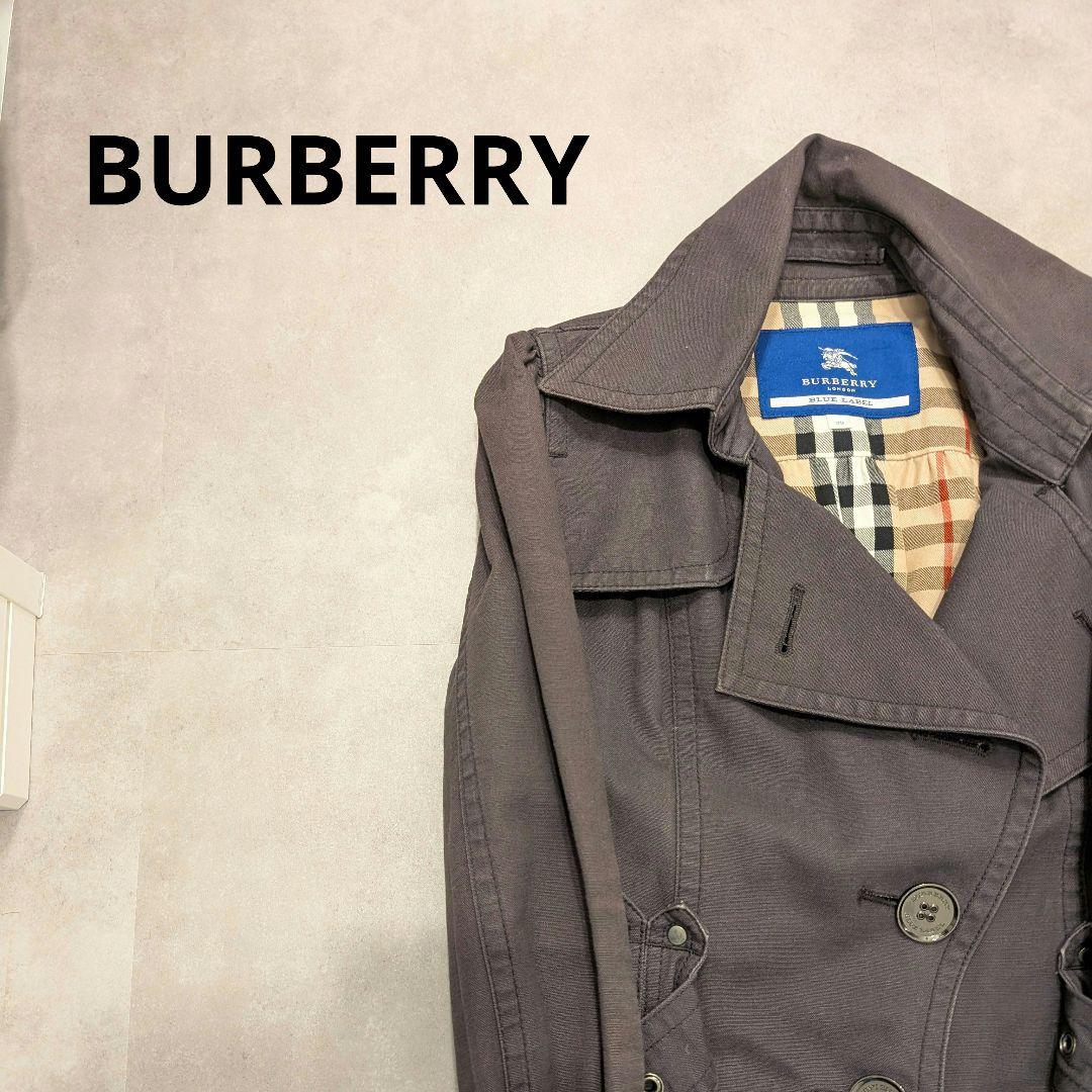 BURBERRY Blue Label Trench Coat Size 38 Trench