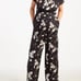 Ingrid & Isabel Adjustable Waist Maternity Jumpsuit Black Floral Size XS NWT