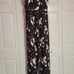 Ingrid & Isabel Adjustable Waist Maternity Jumpsuit Black Floral Size XS NWT