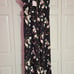 Ingrid & Isabel Adjustable Waist Maternity Jumpsuit Black Floral Size XS NWT