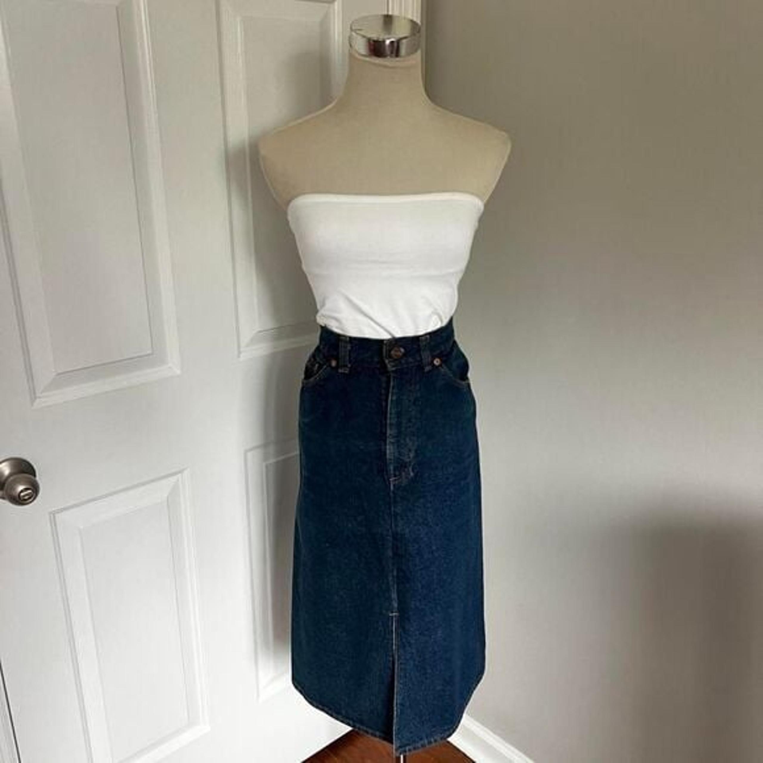VINTAGE LEVI'S MIDI SKIRT