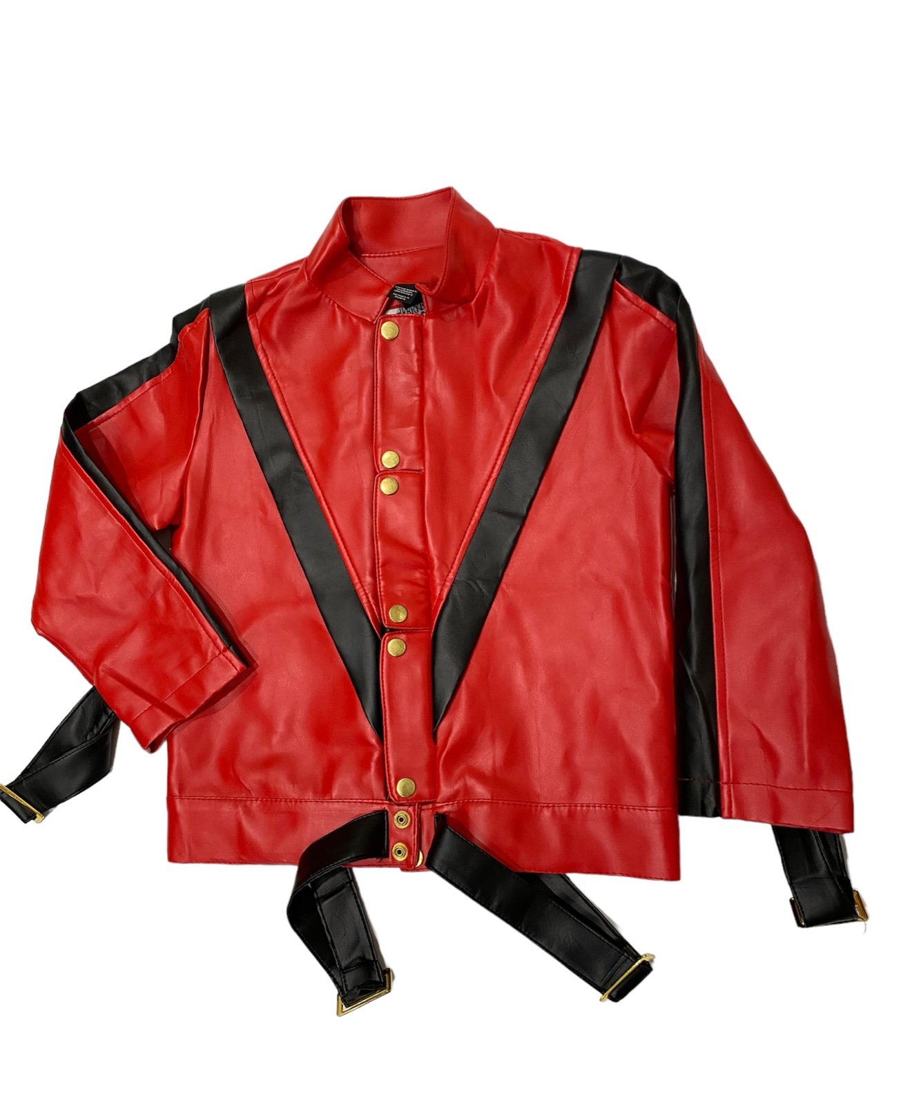 Michael Jackson RED Thriller Jacket Halloween shops Costume
