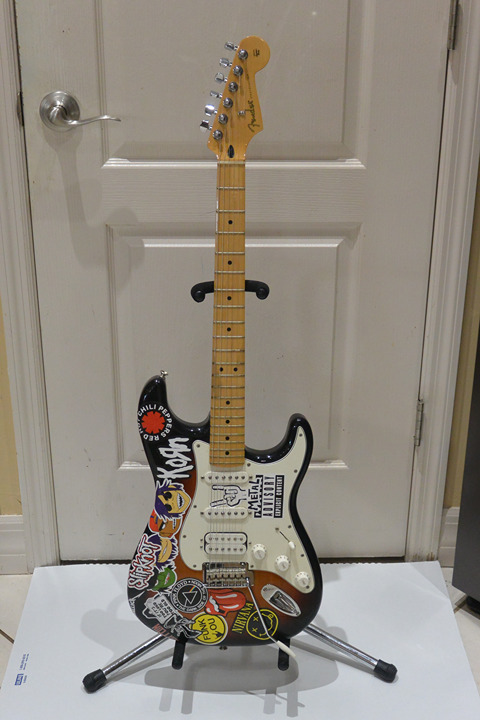 CHECK OUT this 2018 FENDER STRATOCASTER H/S/S with TREMOLO in 3-TONE SUNBURST!!!