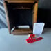 Simply home side bed table