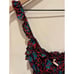 Vintage One of a Kind Some Odd Rubies Babydoll Midi Patterned Dress Size Small