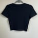 Alice + Olivia Scoop Neck Crop Sweater Black Small