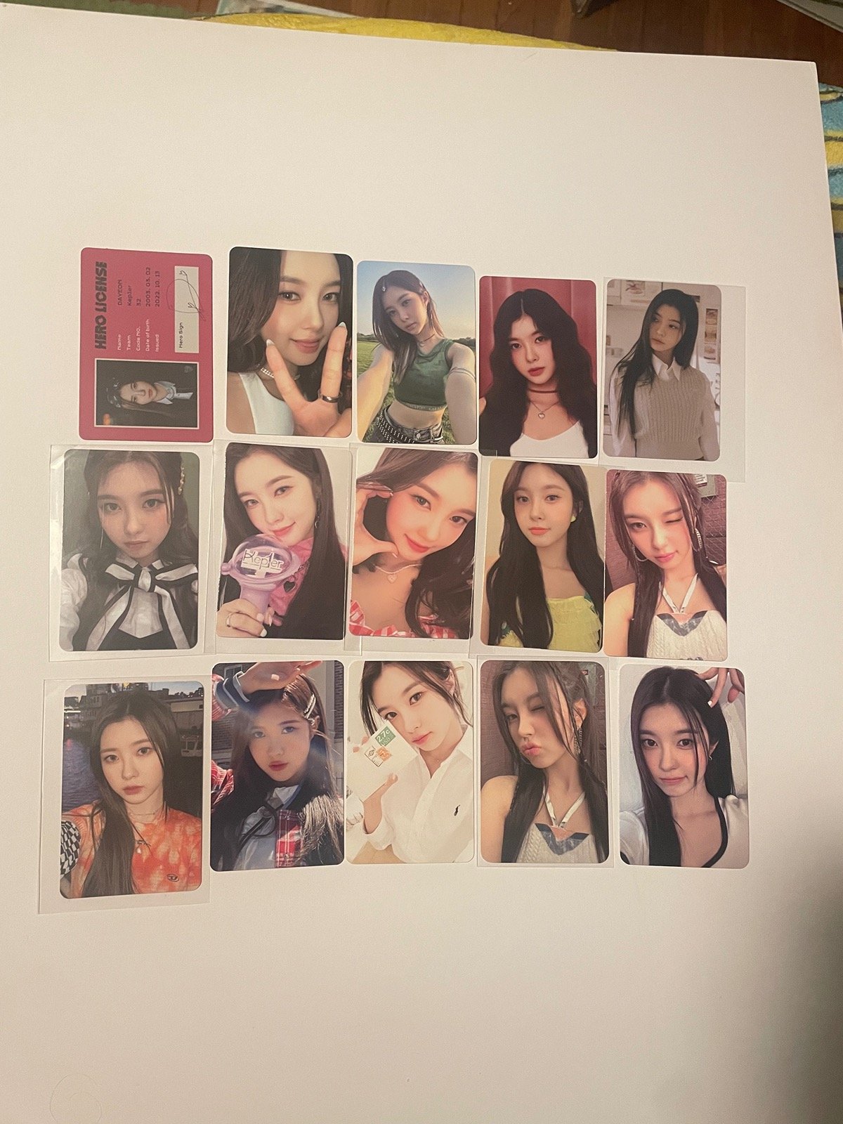 Kep1er Dayeon photocards (CAN SEPARATE)