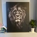 Lion Canvas Painting