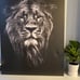 Lion Canvas Painting