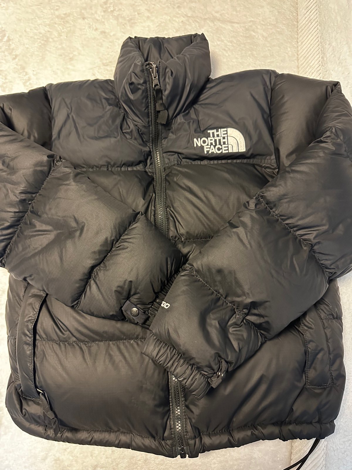 TNF- The North Face 1996 Retro Nuptse black puffer jacket