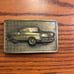 Vintage 57’ Chevy Brass belt buckle like new