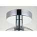 Elegant Lighting Baxter 1 Light Brass Flush Mount with Clear Glass