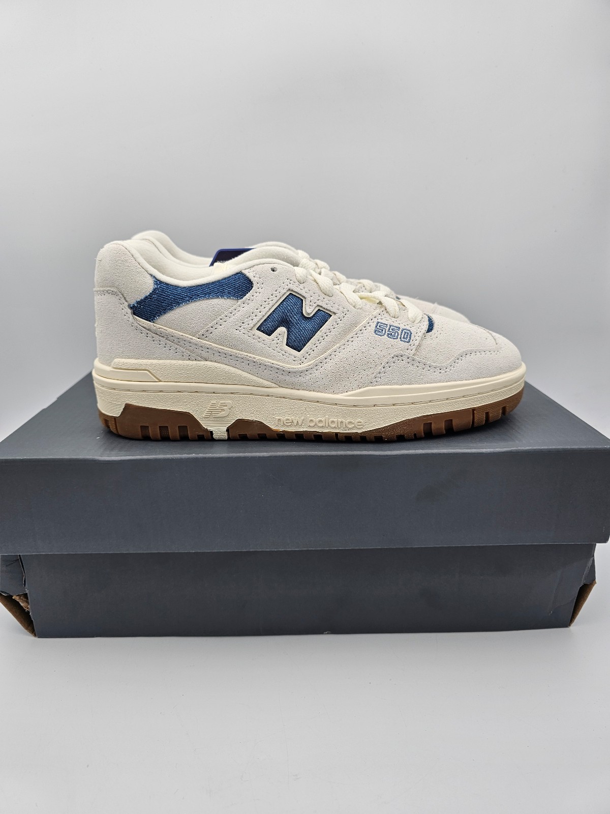 Size 6 - New Balance 550 Denim Pack - Reflection W